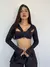 Cropped Cocktail Preto - comprar online