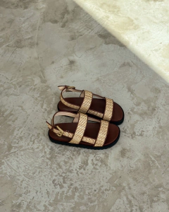 Imagem do SANDÁLIA FLATFORM FIRENZE PALHA