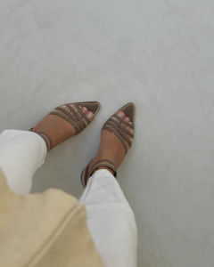 SANDÁLIA AGDA CINZA - FAZZA