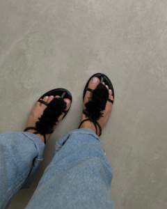 RASTEIRA ALINE ALL BLACK - FAZZA