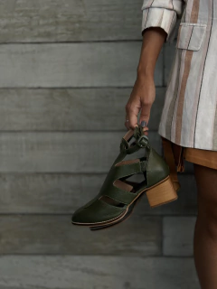 BOOT ELOÁ VERDE - FAZZA