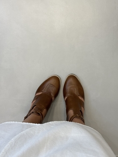 BOOT ELOÁ MARROM - FAZZA