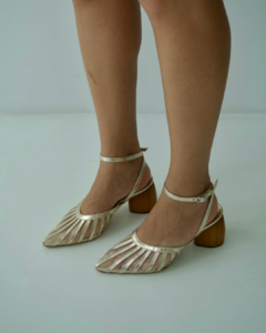 SANDÁLIA ZAYA OURO - loja online