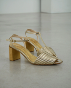 SANDÁLIA ESTER OURO - comprar online