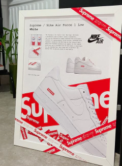 Quadro - Nike Air Force 1 (Supreme)
