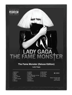 Quadro - Lady Gaga (The Fame Monster) - comprar online