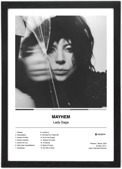 Quadro - Lady Gaga (Wayhem) - comprar online