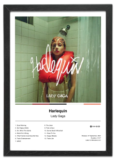 Quadro - Lady Gaga (Harlequin) - comprar online