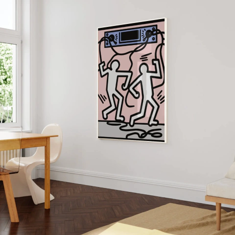 Keith Haring - Music Stereo en internet