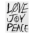 Type - Love Joy Peace - DA design & art