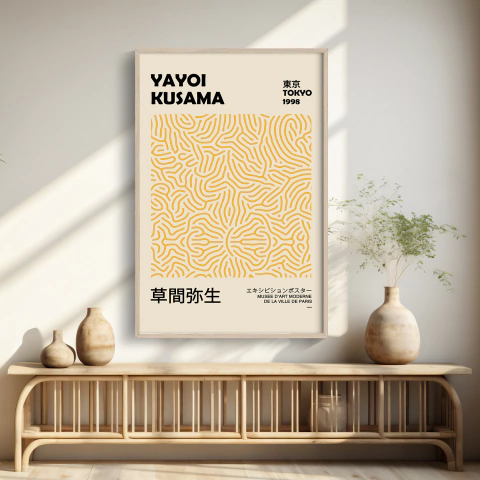 Yayoi Kusama - Tokio 1998 Yellow