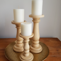 Candelabros de Madera en internet