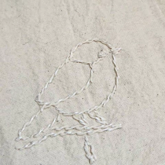 Servilletas De Tela Tusor Premium Bordadas - Almacén de Cosillas