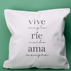 Funda almohadon 40x40