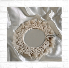 Espejos Macrame - comprar online