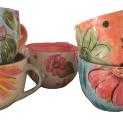 Macetas Estilo Tazas - comprar online