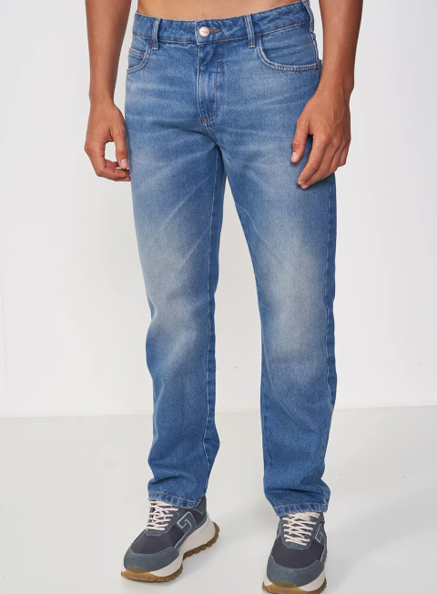 Calça Jeans Reta Nova