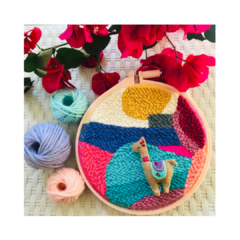 Kit para bordar con aguja mágica o punchneedle