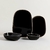 Set Platos Postre Zarzis x 2 - Negro brillante - Chichimamerry Home