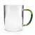 Mug Kaphi Borosilicato 450ml. Green