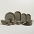 Set Platos Postre x 2 Efeso Grey - tienda online
