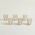 Set vasos bajos Diamond x 6 - Color Champagne