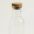 Botella Vidrio Water tapa Corcho 1 Lt. - Chichimamerry Home