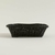 Canasta Rectangular Negra 30cm. - comprar online