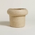 Canasto CurvoJialing Natural 29x24 - comprar online