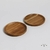 Set x 2 Bandejitas de Acacia Redondas 15cm. - comprar online
