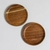 Set x 2 Bandejitas de Acacia Redondas 15cm. en internet