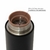 Botella térmica Sakura Tendenza - Black - comprar online