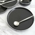 Set Platos postre Porcelana Asphalt x 2 - Black - Chichimamerry Home