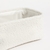 Set x 3 Canastos Rectangulares Boucle Crudo - comprar online