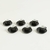 Set x 6 pocillos + plato 60ml. - Black