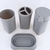 Set de baño x 4 Gris - comprar online