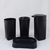 Set de baño x 4 Black