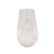 Florero Vidrio Belly transparente 25cm. - comprar online