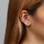 Piercing Fake de Prata Zircônias Ava