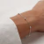 Pulseira de Prata Veneziana com Bolinhas Suri na internet