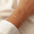 Bracelete de Prata Aro Liso Regulável