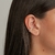 Piercing Fake de Prata Elos e Zircônias