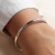 Bracelete de Prata Classic Regulável na internet