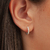 Brinco de Prata Argola Shine 13mm - comprar online