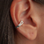 Piercing Fake de Prata Lily na internet