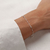 Pulseira de Prata Singapura com Bolinhas Becca - comprar online