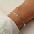 Pulseira de Prata Canudo e Bolinhas - comprar online