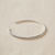 Imagem do Bracelete de Prata Twisted