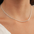 Corrente de Prata Pipoca Oval 40cm - comprar online
