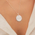 Colar de Prata Medalha Blessed - comprar online